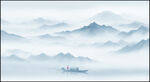 新中式山水画