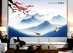 客厅山水画