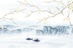 新中式背景墙