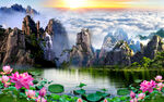 山水风景画
