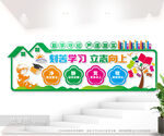 学校班级教室文化墙图片