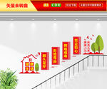 禁毒楼梯文化墙