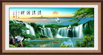 国画迎客松 松鹤延年