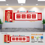 廉政标语展板文化墙