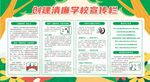 廉洁校园宣传栏展板