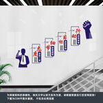 企业楼道文化墙