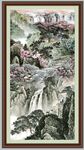 客厅山水画 