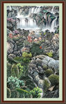 竖版风景画 
