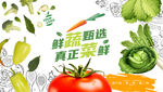 蔬菜店海报