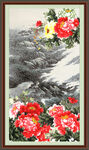 牡丹装饰画 