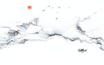抽象水墨背景
