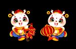 龙年素材吉祥物