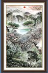 客厅山水