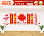 廉洁校园文化墙