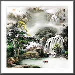 国画山水小品