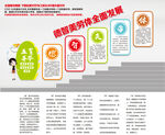 校园楼梯文化墙