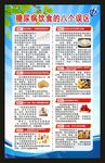 糖尿病饮食误区海报