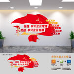 非公企业党建文化墙
