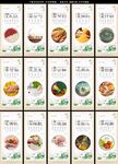 企业学校园食堂餐厅文化展板标语