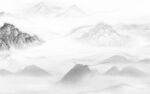 水墨远山