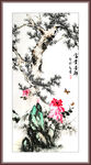 国画松