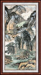 山水国画 