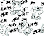 坐着熊云纹熊字母
