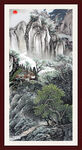 山水中堂画 