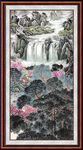 中国画山水 