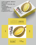 榴莲包装 水果盒子