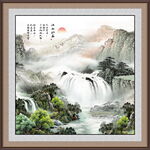 山水国画