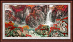 山水国画 