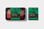 牛排包装标签