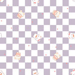 兔子小熊棋盘格