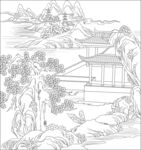 白描古村