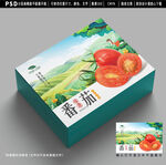 西红柿包装设计 小番茄礼盒