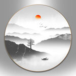 新中式水墨画