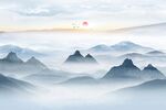 新中式山水画