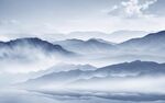 人气 最新客厅山水 tif分层