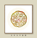 写意新中式装饰画四大神兽