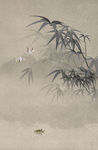 水墨竹子背景