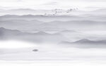 写意水墨山水画