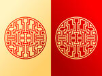 圆形纹路