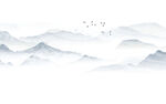 新中式石纹山水