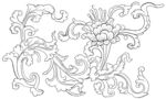 草花图案 