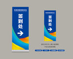 吊旗灯箱指示牌