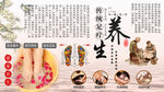 足疗养生背景墙