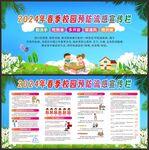 2024春季校园预防流感宣传栏