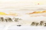 中式山水画