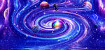 宇宙星空银河软膜